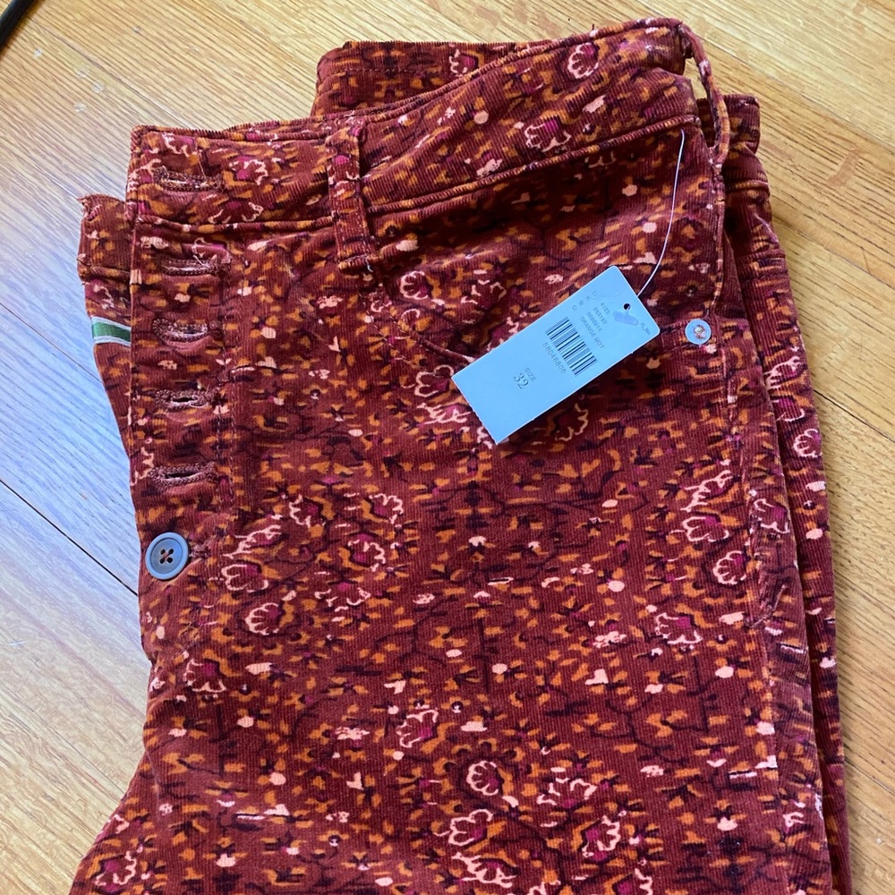 Anthropologie High Rise Pilcro Skinny Corduroys.
